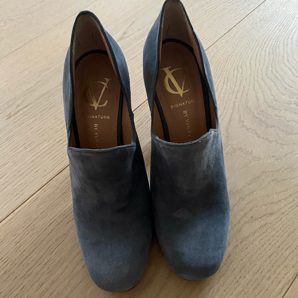 Vince Camuto suede booties